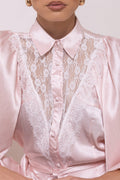 Paris Lace Insert Shirt