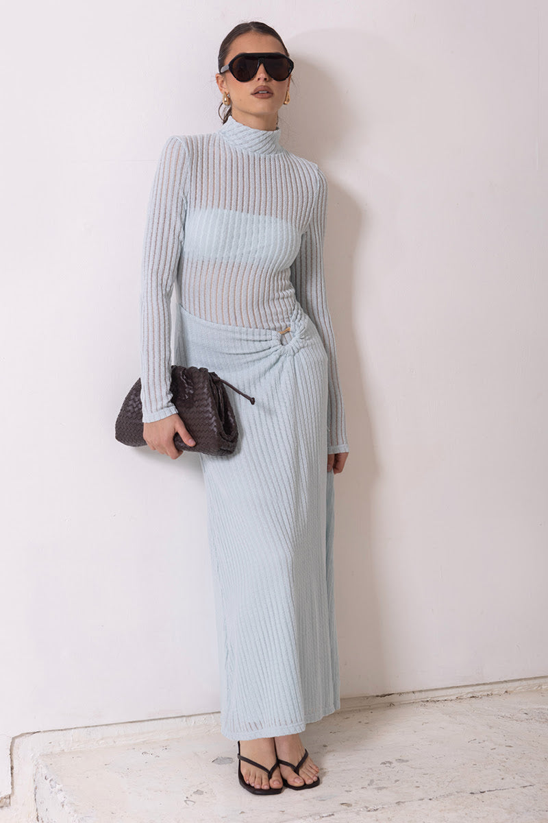 Astoria Powder Blue Sleek Maxi